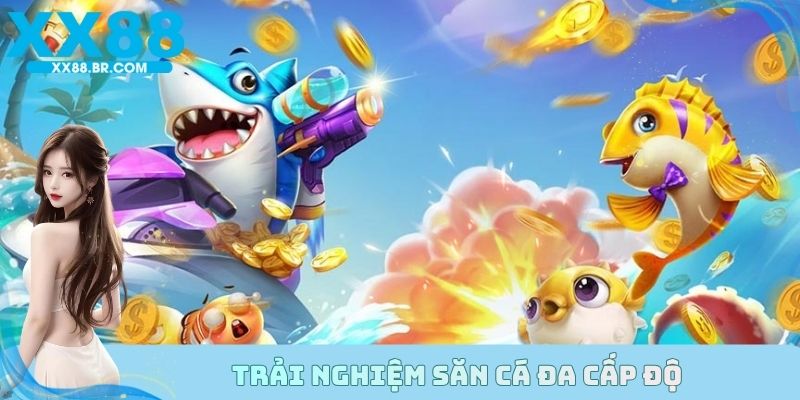 Đa dạng cấp độ cho người chơi ở mọi loại trình độ